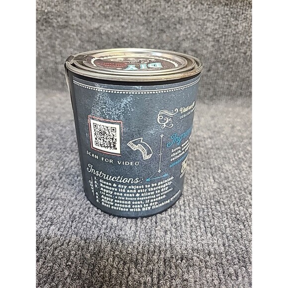 NEW Debi's Design Diary DIY Paint in Gravel Road Gray 16 fl oz Chalk Paint Pint - Picture 3 of 4
